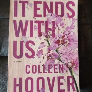 Novel with Pink Floral Design